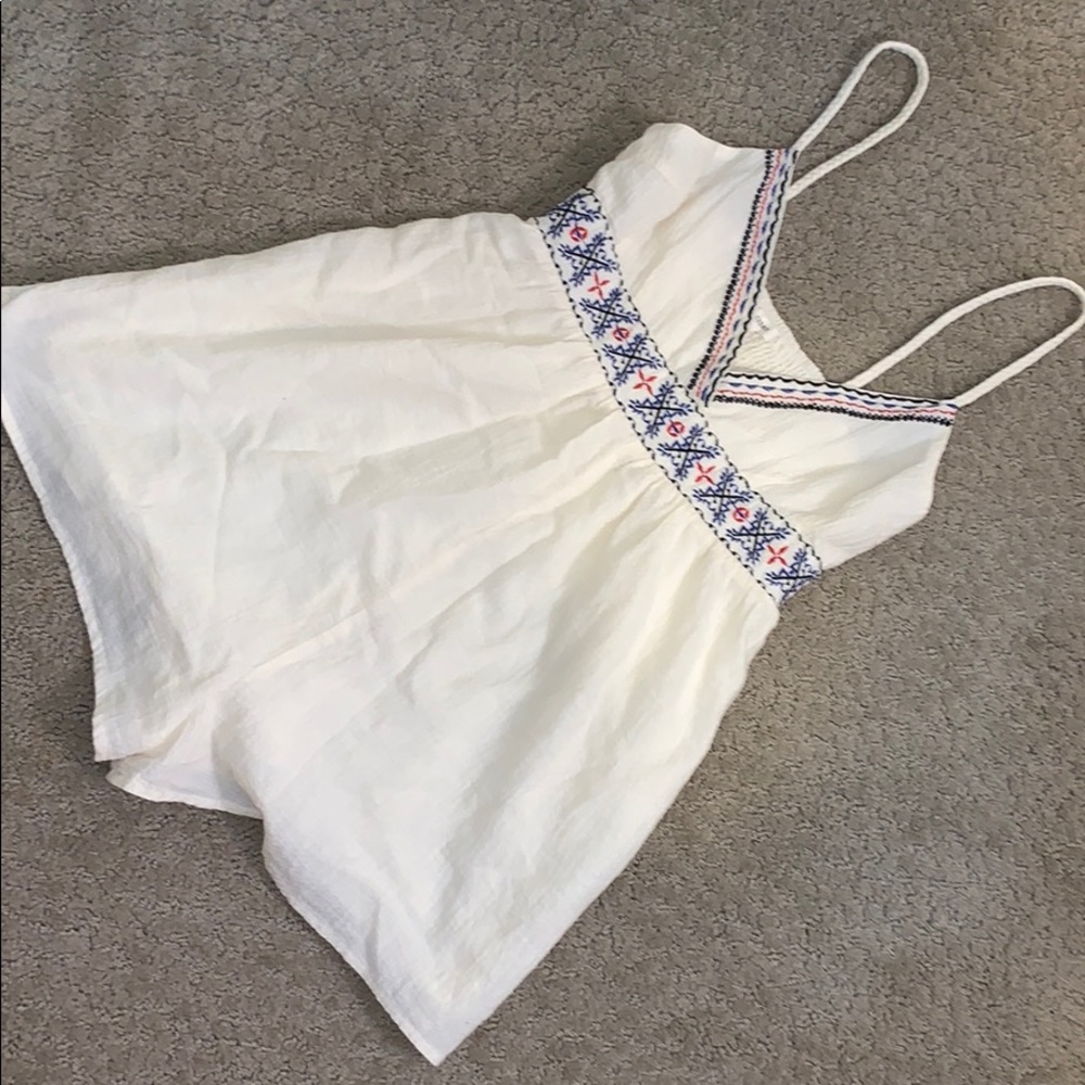 Super cute spaghetti top romper!!